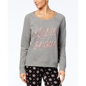 Jenni By Jennifer Moore Womens Sleepwear Graphic Print Pajama Top Only,1-Piece S